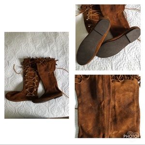Minnetonka Suede Boots